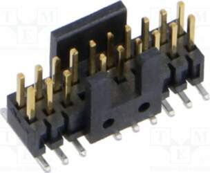 SAMTEC Connector: pin strips; socket; male