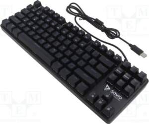 SAVIO Keypad: computer; black,blue; USB