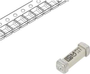 SCHURTER Fuse: fuse; ceramic; SMD; 1A