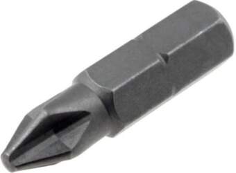 Screwdriver bit; Phillips; PH2; 1/4"; Overall
