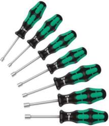 Screwdriver: universal-set; 6-angles socket; 6-angles socket