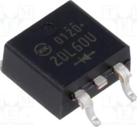 SHINDENGEN Diode: rectifying; SMD; 600V; 20A