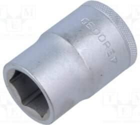 Socket: 6-angles; socket spanner; 22mm; 3/4&quot