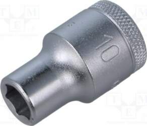 Socket: 6-angles; socket spanner; HEX 10mm