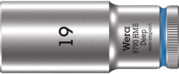Socket: 6-angles; socket spanner; HEX 19mm