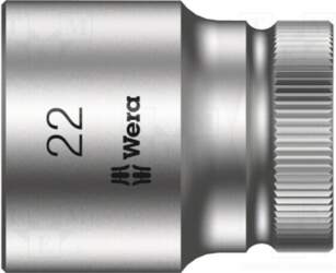 Socket: 6-angles; socket spanner; HEX 22mm