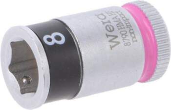 Socket: 6-angles; socket spanner; HEX 8mm