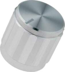 SR PASSIVES Knob; with pointer; aluminium