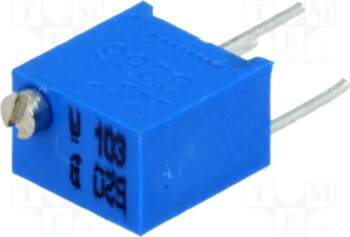 SR PASSIVES Potentiometer: mounting; 10kΩ; multiturn