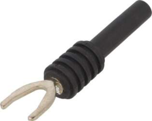STAUBLI Laboratory connector: fork terminals; plug