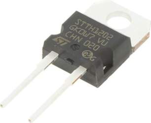 STMICROELECTRONICS Diode: rectifying; THT; 200V; 12A