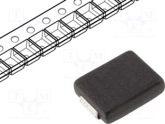 STMICROELECTRONICS Diode: TVS; 1.5kW; 200V