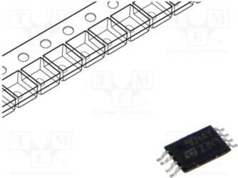 STMICROELECTRONICS IC: operational amplifier; 1.1MHz