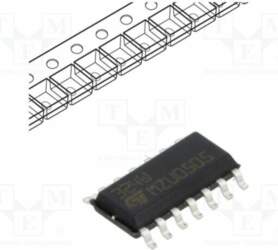 STMICROELECTRONICS IC: operational amplifier; 1.3MHz