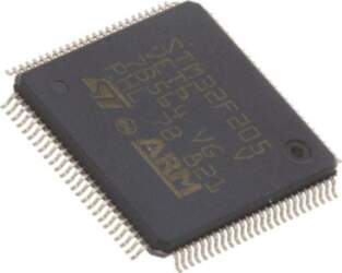 STMICROELECTRONICS IC: STM32 ARM microcontroller; 120MHz