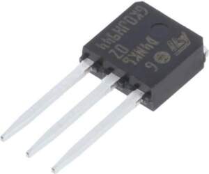 STMICROELECTRONICS Transistor: N-MOSFET; unipolar; 600V; 2