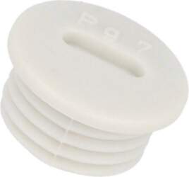 Stopper; PG7; IP54; polyamide; grey; V-N-FS