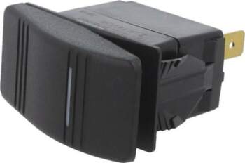 SWITCH COMPONENTS ROCKER; SPST; Pos: 2