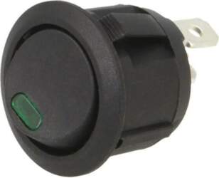 SWITCH COMPONENTS ROCKER; SPST; Pos: 2