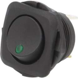 SWITCH COMPONENTS ROCKER; SPST; Pos: 2