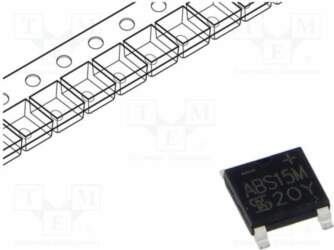 TAIWAN SEMICONDUCTOR Bridge rectifier: single-phase; Urmax: