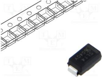 TAIWAN SEMICONDUCTOR Diode: Schottky rectifying; SMA