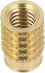 TAPPEX Threaded insert; brass; M6; BN