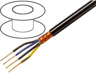 TASKER Wire; 4x1.5mm2; shielded,braid