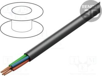 TASKER Wire: loudspeaker cable; 4x11AWG; stranded