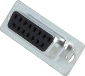 TE CONNECTIVITY Connector: D-Sub; PIN: 15