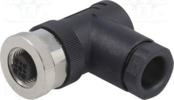 TE CONNECTIVITY Connector: M12; plug; PIN: