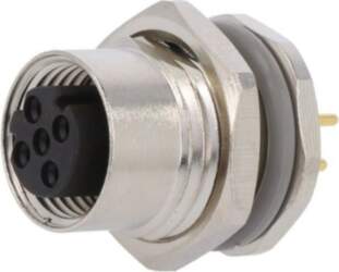 TE CONNECTIVITY Connector: M12; socket; PIN: