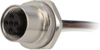 TE CONNECTIVITY Connector: M12; socket; PIN: