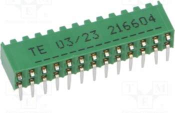 TE CONNECTIVITY Connector: pin strips; socket