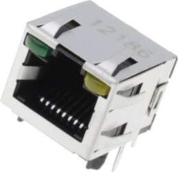 TE CONNECTIVITY Connector: RJ45; socket; PIN: