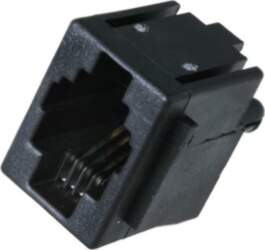 TE CONNECTIVITY Connector: RJ9; socket; PIN: