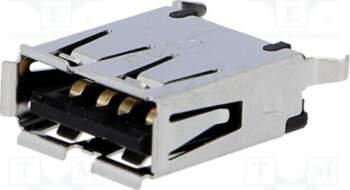 TE CONNECTIVITY Connector: USB A; socket