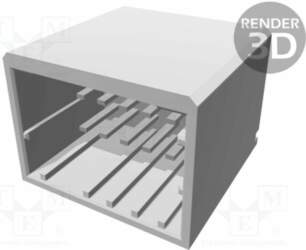TE CONNECTIVITY Connector: wire-board; socket; male