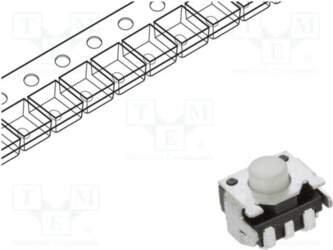 TE CONNECTIVITY Microswitch TACT; SPST-NO; Pos: