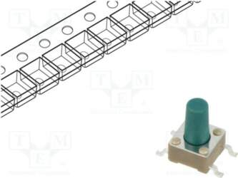 TE CONNECTIVITY Microswitch TACT; SPST-NO; Pos: