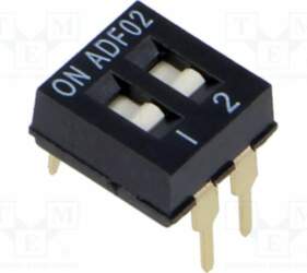 TE CONNECTIVITY Switch: DIP-SWITCH; Poles number: