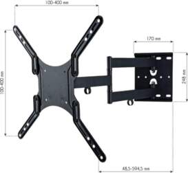 TECHLY Wall mount LCD/LED 23-55 double