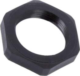 TECHNO Nut; PG16; polyamide; UL94V-2; black