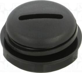 TECHNO Stopper; Size: M16; black; EPDM