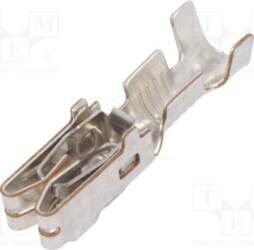 Terminal; on cable,crimped; copper; Plating: