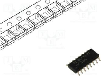 TEXAS INSTRUMENTS IC: digital; 8bit,shift