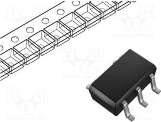 TEXAS INSTRUMENTS IC: operational amplifier; 1MHz