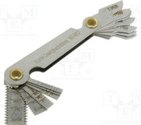 Thread plug gauge; 7pcs; Thread: metric