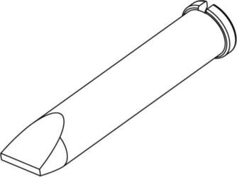 Tip; chisel; 5mm; for  soldering iron