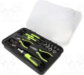 Tools set: general purpose; 49pcs. |